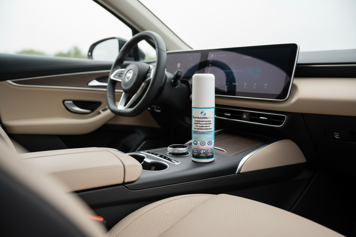 Car Odor Neutralizer in Modern Car Interior